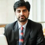 portrait of bank manager