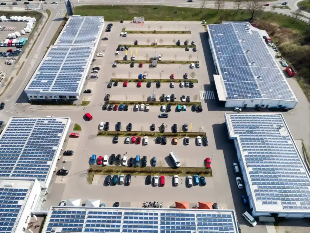 retail stores with solar panels